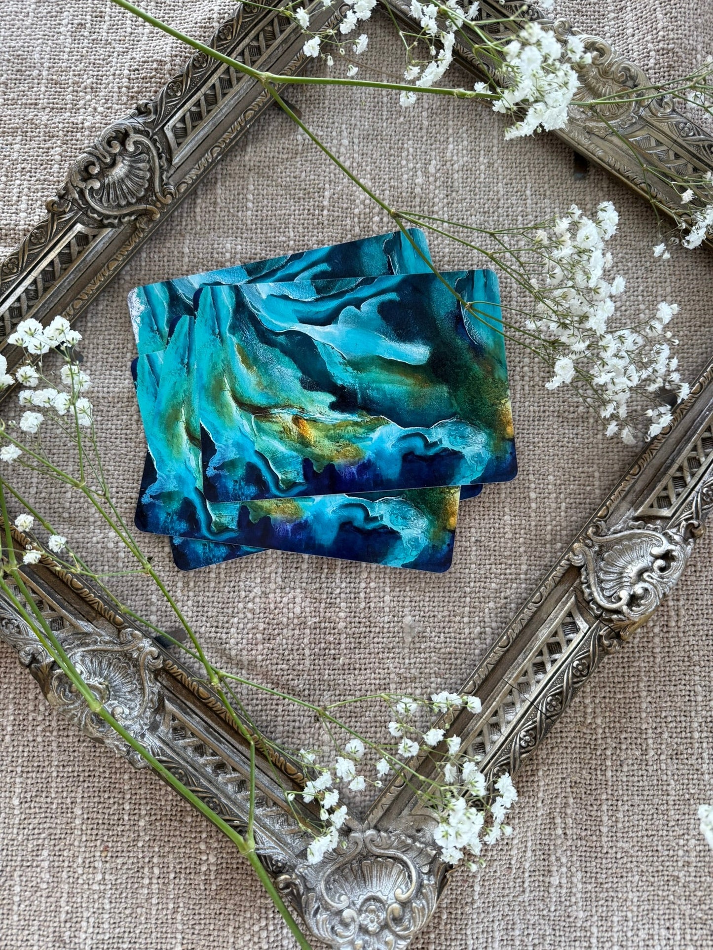 'Oceans enigma' Postcard
