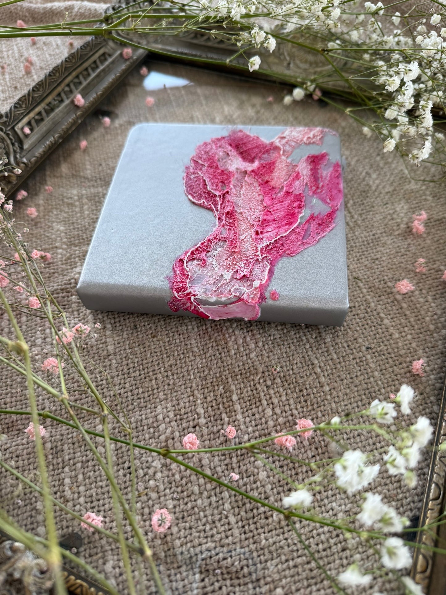 Handpainted sketchbook Silver
