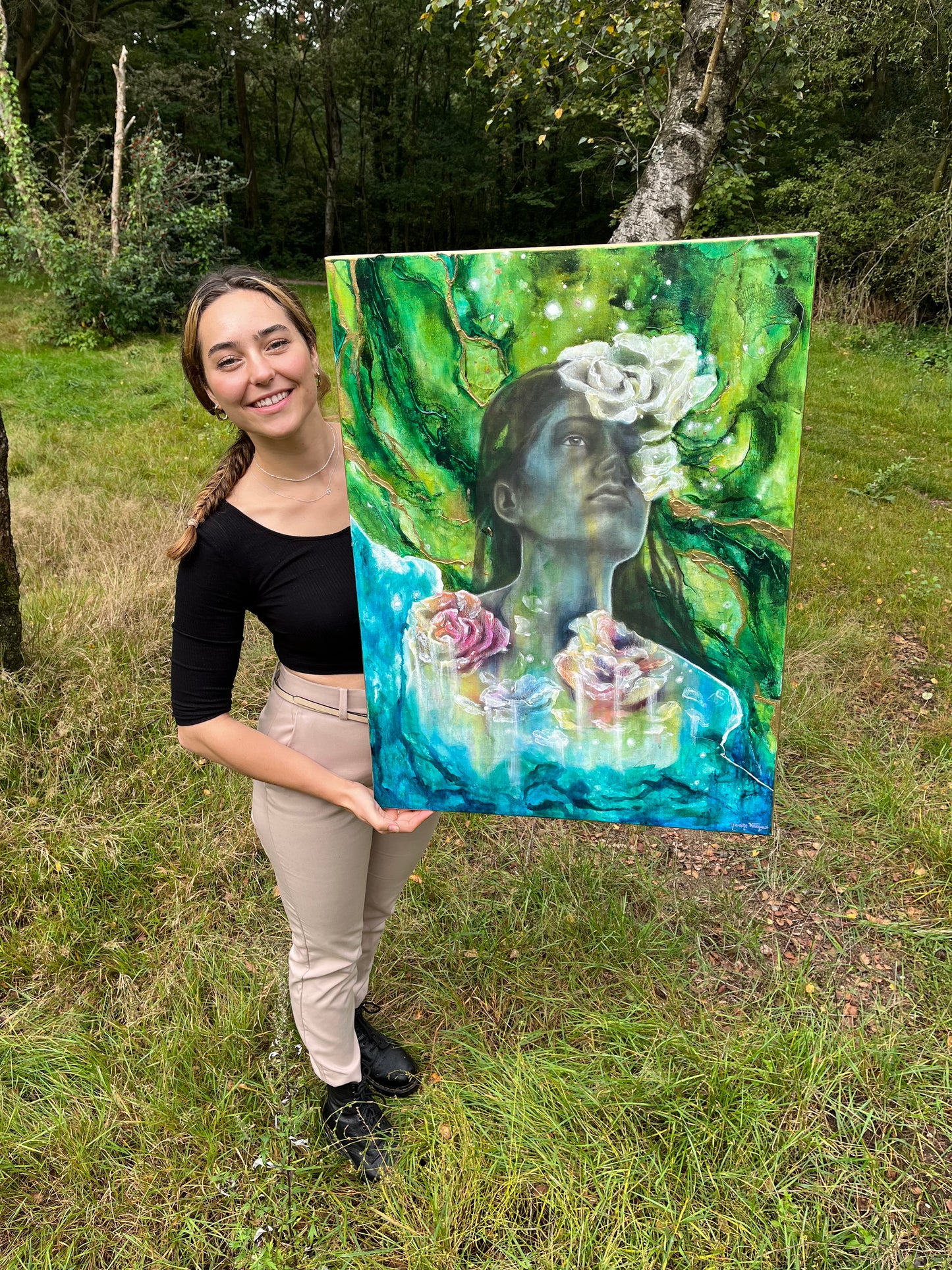 'Secret garden' Original painting
