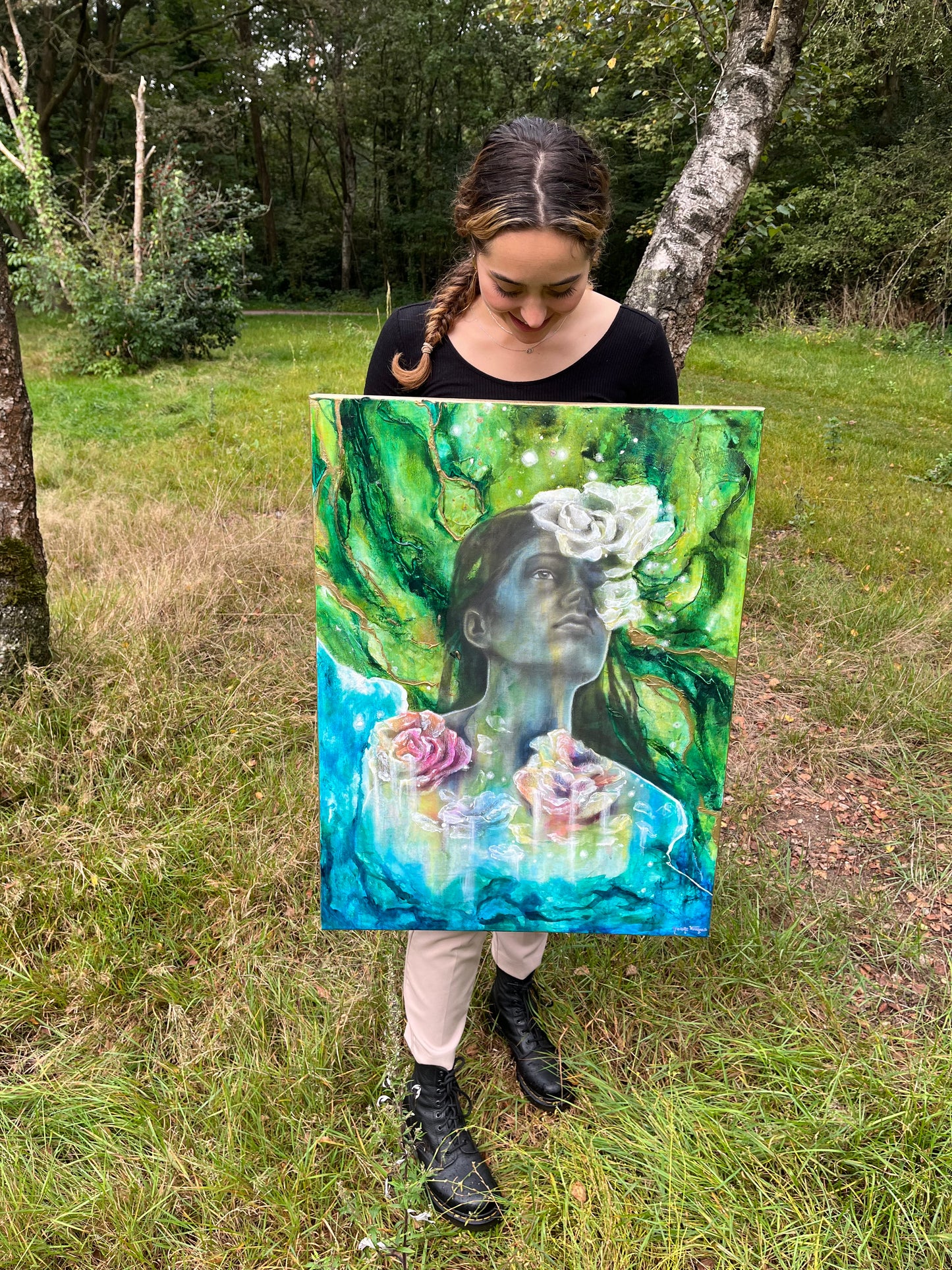 'Secret garden' Original painting