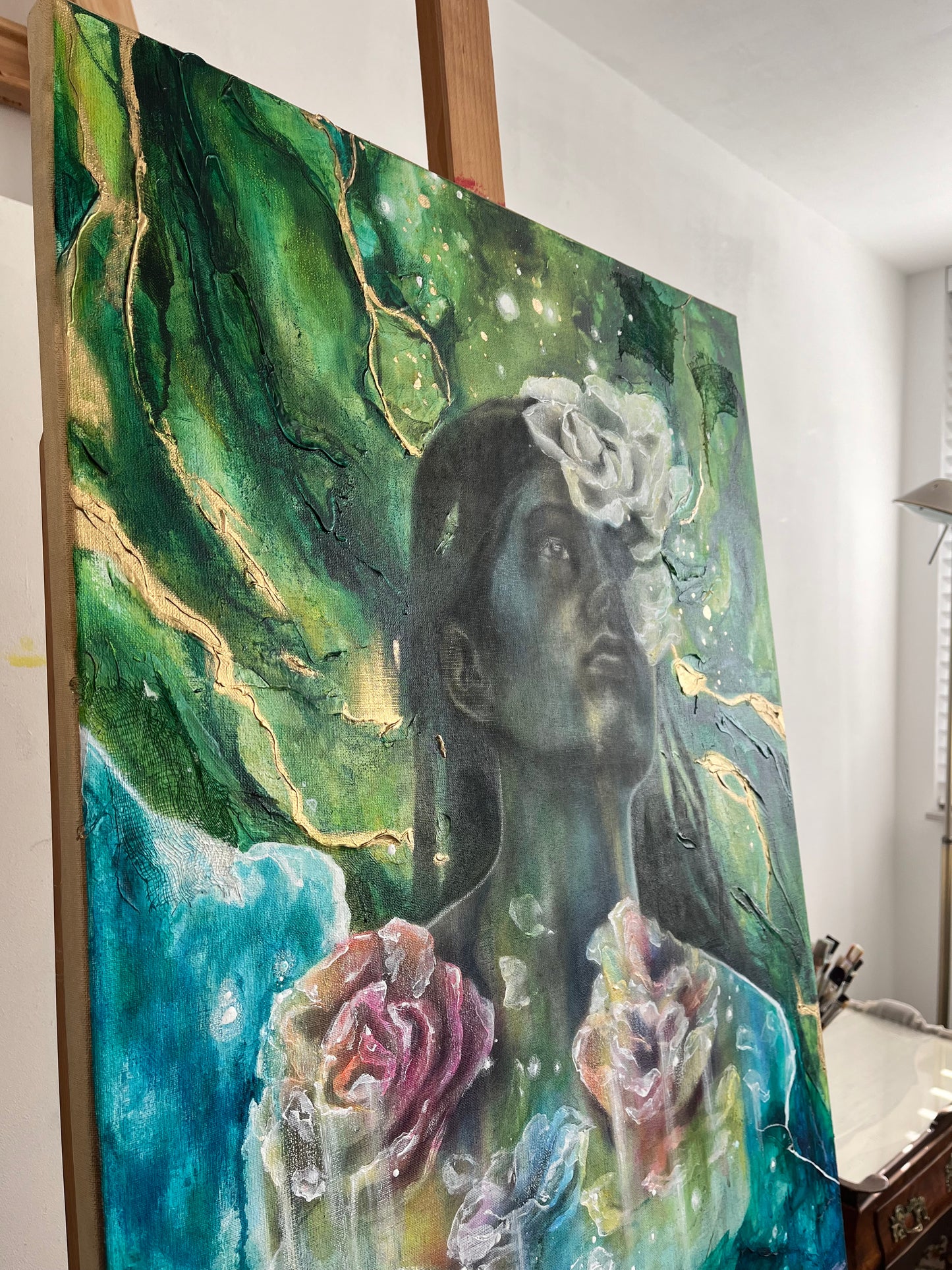 'Secret garden' Original painting