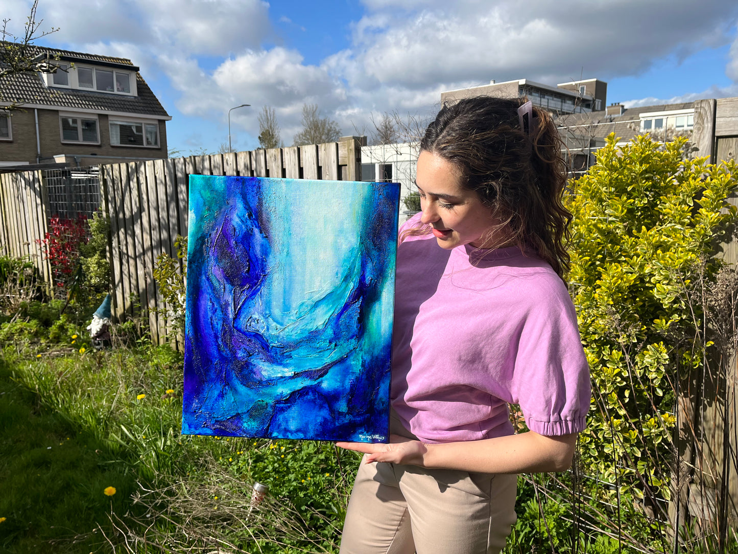 'The way of water' Original painting