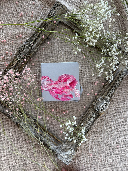 Handpainted sketchbook Silver