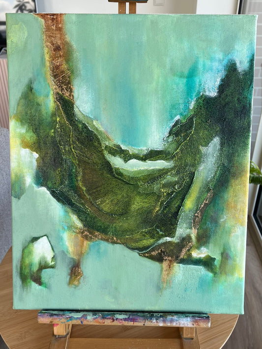 'Emerald dreams' Original painting
